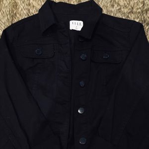 Black Jean Jacket